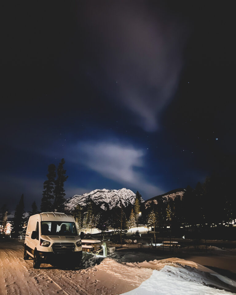 #VanLife in Alberta’s Extreme Winter