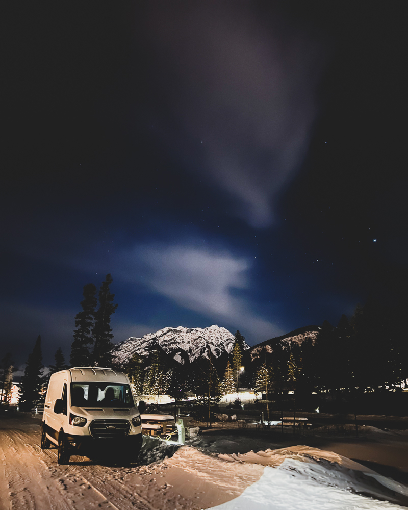 #VanLife in Alberta’s Extreme Winter